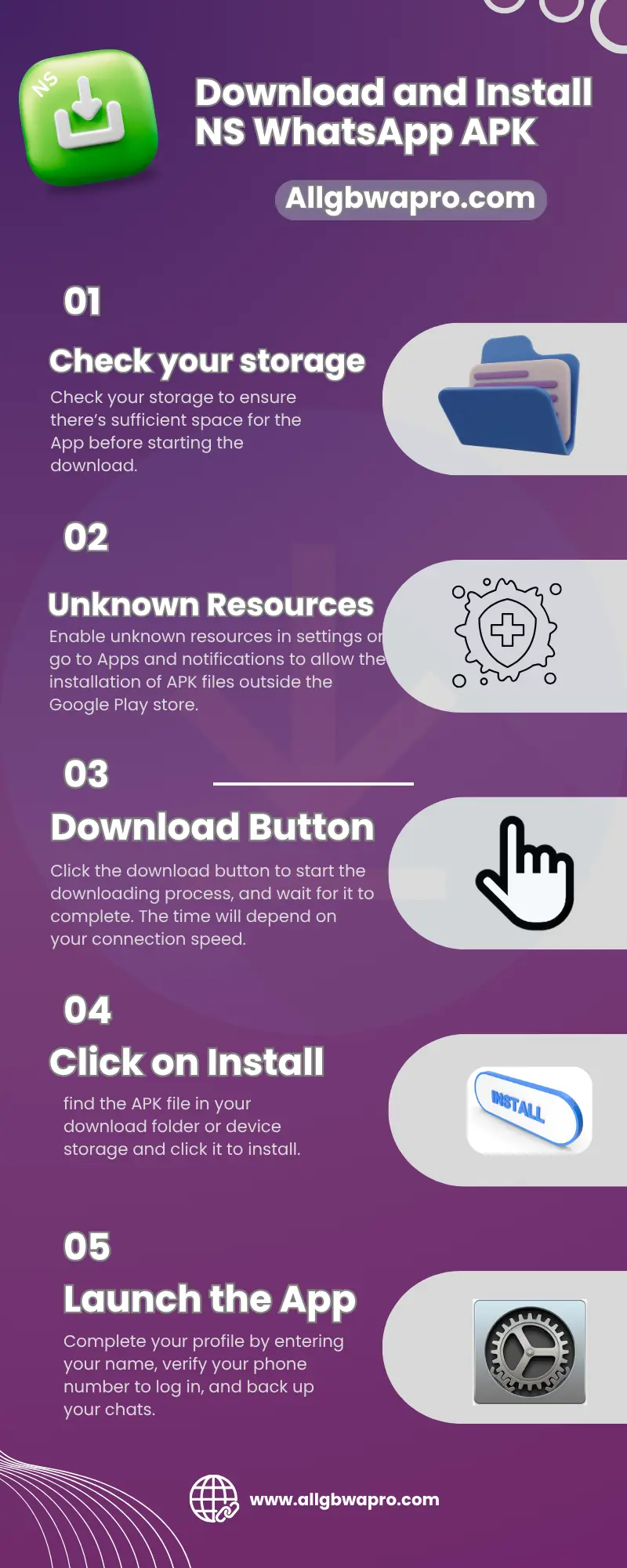 NS WhatsApp APK Download Steps Guide