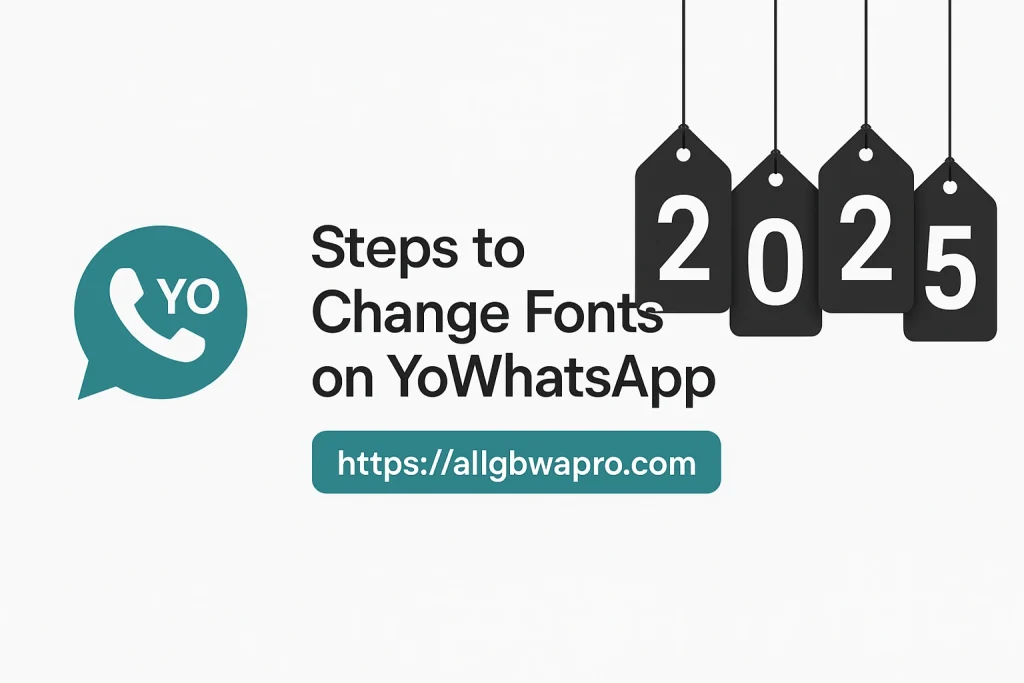 steps to change fonts