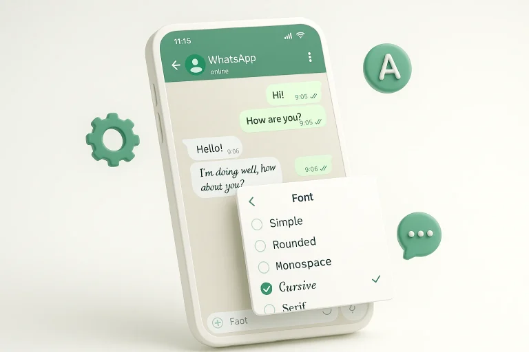 YoWhatsApp Fonts 2025 – Best Way to Customise Your Chat Look 3 YO WhatsApp