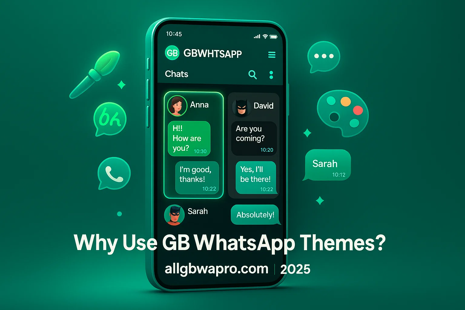 Why use GB WhatsApp Themes
