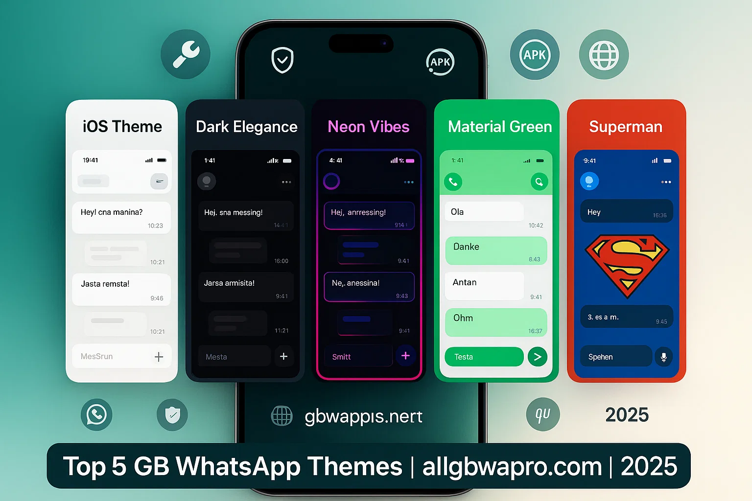 Top 5 Awesome themes for 2025