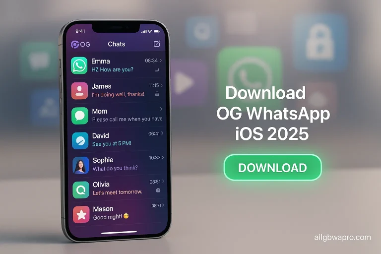Download OG WhatsApp For iOS Latest Version 2025