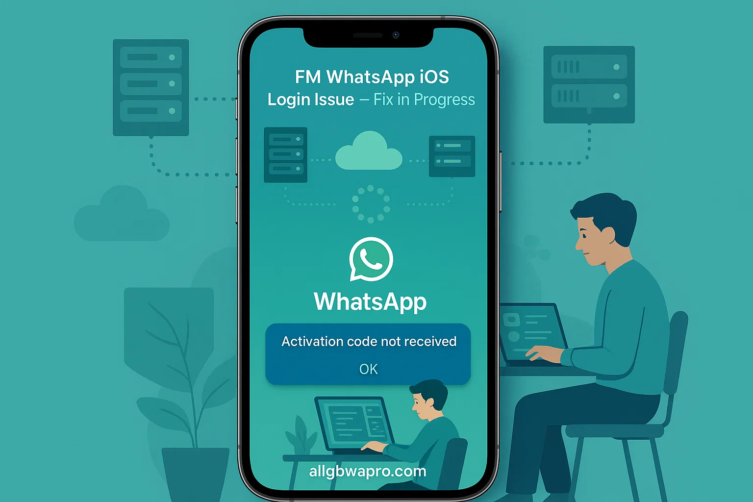 Login and Activation Problems in FM WhatsApp iOS