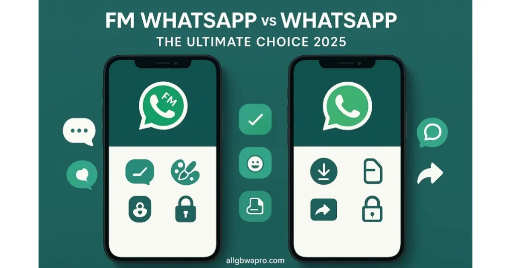 FM WhatsApp vs WhatsApp The Ultimate Choice 2025 1 FM WhatsApp vs WhatsApp The Ultimate Choice 2025